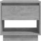 vidaXL - Nachtkastjes - 2 - st - 45x34x44 - cm - bewerkt - hout - betongrijs