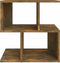vidaXL - Nachtkastjes - 2 - st - 50x30x51,5 - cm - bewerkt - hout - gerookt - eikenkleur