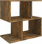 vidaXL - Nachtkastjes - 2 - st - 50x30x51,5 - cm - bewerkt - hout - gerookt - eikenkleur