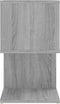 vidaXL - Nachtkastjes - 2 - st - 50x30x51,5 - cm - bewerkt - hout - grijs - sonoma - eiken