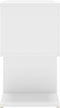 vidaXL - Nachtkastjes - 2 - st - 50x30x51,5 - cm - bewerkt - hout - wit