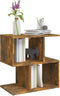 vidaXL - Nachtkastjes - 2 - st - 50x30x51,5 - cm - bewerkt - hout - gerookt - eikenkleur