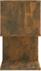 vidaXL - Nachtkastjes - 2 - st - 50x30x51,5 - cm - bewerkt - hout - gerookt - eikenkleur