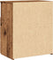 vidaXL - Nachtkastjes - 2 - st - 50x32x60 - cm - bewerkt - hout - oud - houtkleurig