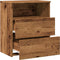 vidaXL - Nachtkastjes - 2 - st - 50x32x60 - cm - bewerkt - hout - oud - houtkleurig