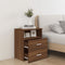 vidaXL - Nachtkastjes - 2 - st - 50x32x60 - cm - bruin - eikenkleur