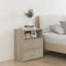 vidaXL - Nachtkastjes - 2 - st - 50x32x60 - cm - sonoma - eikenkleurig