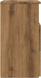 vidaXL - Nachtkastjes - 2 - st - 50x32x60cm - bewerkt - hout - artisanaal - eikenkleur