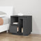 vidaXL - Nachtkastjes - 2 - st - 50x34x50 - cm - massief - grenenhout - grijs