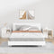 vidaXL - Nachtkastjes - 2 - st - 50x34x50 - cm - massief - grenenhout - wit