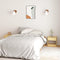 vidaXL - Nachtkastjes - 2 - st - 50x34x50 - cm - massief - grenenhout
