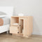 vidaXL - Nachtkastjes - 2 - st - 50x34x50 - cm - massief - grenenhout