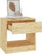 vidaXL - Nachtkastjes - 2 - st - 50x34x50 - cm - massief - grenenhout