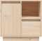 vidaXL - Nachtkastjes - 2 - st - 50x34x50 - cm - massief - grenenhout
