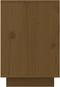 vidaXL - Nachtkastjes - 2 - st - 50x34x50 - cm - massief - grenenhout - honingbruin