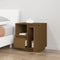 vidaXL - Nachtkastjes - 2 - st - 50x34x50 - cm - massief - grenenhout - honingbruin