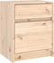 vidaXL - Nachtkastjes - 2 - st - 50x34x50 - cm - massief - grenenhout