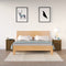 vidaXL - Nachtkastjes - 2 - st - 50x35x61,5 - cm - massief - grenenhout - honingbruin
