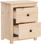 vidaXL - Nachtkastjes - 2 - st - 50x35x61,5 - cm - massief - grenenhout