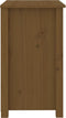 vidaXL - Nachtkastjes - 2 - st - 50x35x61,5 - cm - massief - grenenhout - honingbruin