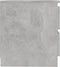 vidaXL - Nachtkastjes - 2 - st - 50x39x43,5 - cm - bewerkt - hout - betongrijs