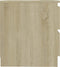 vidaXL - Nachtkastjes - 2 - st - 50x39x43,5 - cm - bewerkt - hout - sonoma - eikenkleur