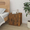 vidaXL - Nachtkastjes - 2 - st - 50x39x47 - cm - gerookt - eikenkleurig