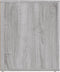 vidaXL - Nachtkastjes - 2 - st - 50x39x47 - cm - grijs - sonoma - eikenkleurig