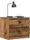 vidaXL - Nachtkastjes - 2 - st - 50x40x43.5 - cm - bewerkt - hout - oud - houtkleurig