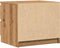 vidaXL - Nachtkastjes - 2 - st - 50x40x43.5 - cm - bewerkt - hout - artisanaal - eiken