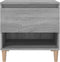 vidaXL - Nachtkastjes - 2 - st - 50x46x50 - cm - bewerkt - hout - grijs - sonoma - eiken