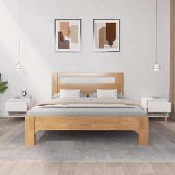 vidaXL - Nachtkastjes - 2 - st - 50x46x50 - cm - bewerkt - hout - wit