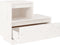 vidaXL - Nachtkastjes - 2 - st - 60x34x51 - cm - massief - grenenhout - wit