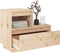 vidaXL - Nachtkastjes - 2 - st - 60x34x51 - cm - massief - grenenhout