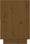 vidaXL - Nachtkastjes - 2 - st - 60x34x51 - cm - massief - grenenhout - honingbruin