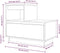 vidaXL - Nachtkastjes - 2 - st - 60x34x51 - cm - massief - grenenhout - honingbruin