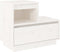 vidaXL - Nachtkastjes - 2 - st - 60x34x51 - cm - massief - grenenhout - wit