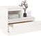 vidaXL - Nachtkastjes - 2 - st - 60x34x51 - cm - massief - grenenhout - wit