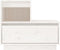 vidaXL - Nachtkastjes - 2 - st - 60x34x51 - cm - massief - grenenhout - wit