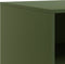 vidaXL - Nachtkastjes - 2 - st - 67x39x44 - cm - staal - olijfgroen