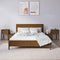 vidaXL - Nachtkastjes - 2 - st - 79,5x38x65,5 - cm - grenenhout - honingbruin