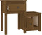 vidaXL - Nachtkastjes - 2 - st - 79,5x38x65,5 - cm - grenenhout - honingbruin