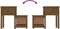 vidaXL - Nachtkastjes - 2 - st - 79,5x38x65,5 - cm - grenenhout - honingbruin