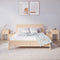 vidaXL - Nachtkastjes - 2 - st - 79,5x38x65,5 - cm - massief - grenenhout