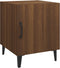 vidaXL - Nachtkastjes - 2 - st - bewerkt - hout - bruin - eikenkleur