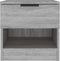 vidaXL - Nachtkastjes - 2 - st - bewerkt - hout - grijs - sonoma - eikenkleurig