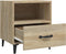 vidaXL - Nachtkastjes - 2 - st - bewerkt - hout - sonoma - eikenkleurig