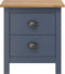 vidaXL - Nachtkastjes - 2 - st - Hill - 46x35x49,5 - cm - grenenhout - grijs