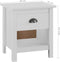 vidaXL - Nachtkastjes - 2 - st - Hill - Range - 46x35x49,5 - cm - massief - grenenhout