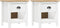 vidaXL - Nachtkastjes - 2 - st - Hill - Range - 46x35x49,5 - cm - massief - grenenhout